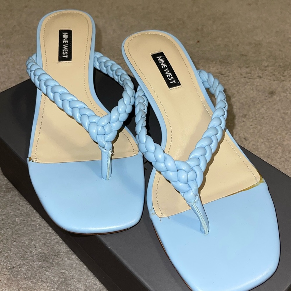 Nine West Kitten Heel Sandals